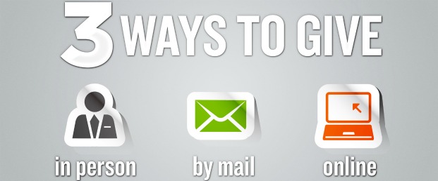3 ways to give